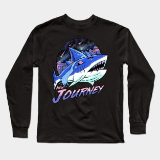 space shark Long Sleeve T-Shirt